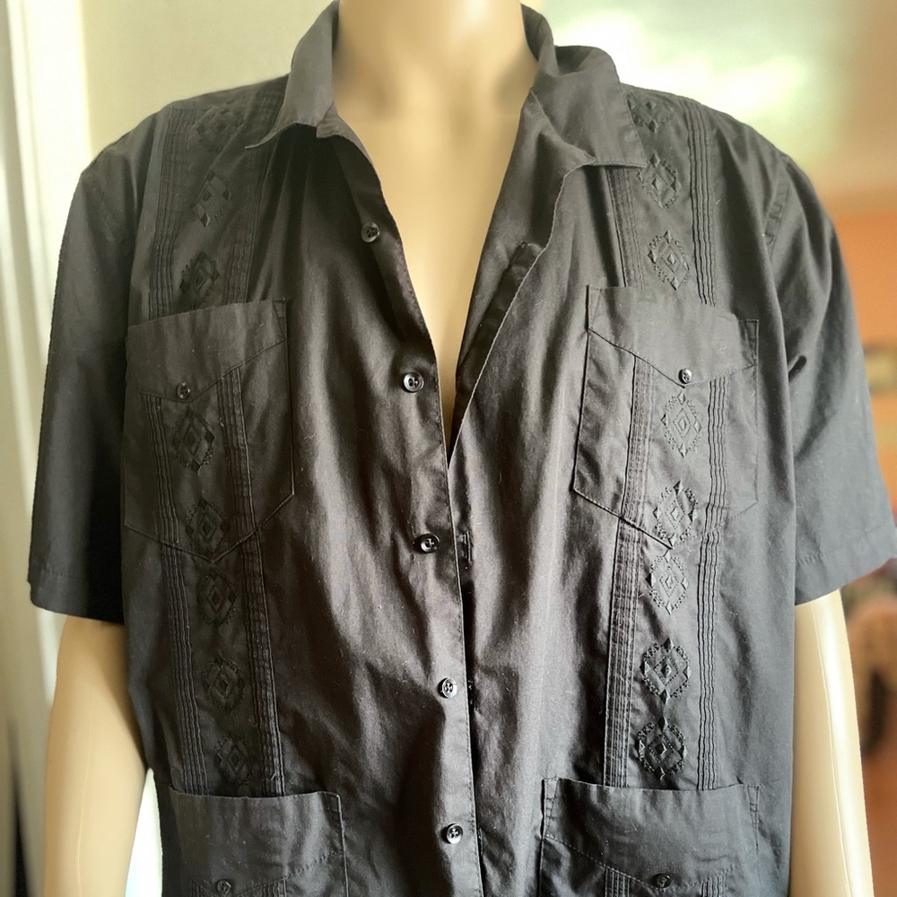 Mens XXL Grey Buttondown Shirt